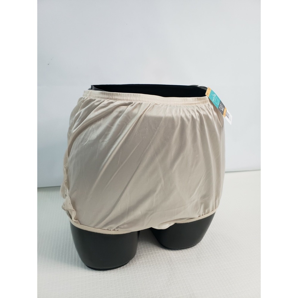 Vanity Fair Comfort women's Beige Soft High Waist Brief Underwear size 7/L